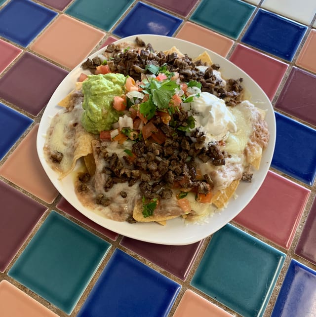 Nachos w/Meat.