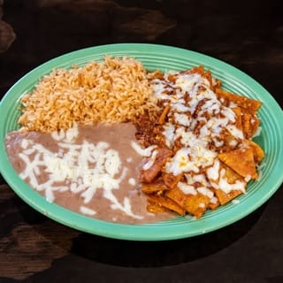 Chilaquiles con Chorizo