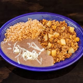 Papas con Chorizo