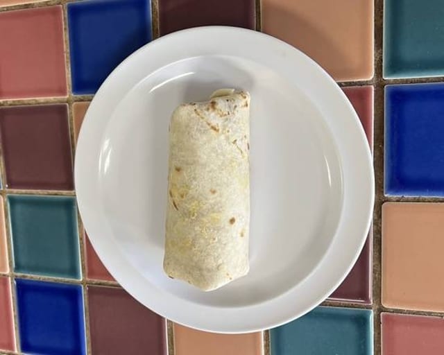 Mini Bean & Cheese Burrito.