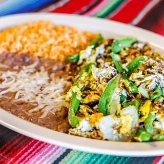 Machaca con Huevos